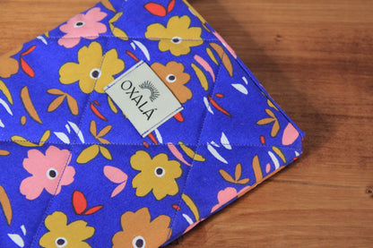 Pochette pour livre de poche - Funky flower