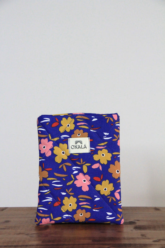 Pochette pour livre de poche - Funky flower