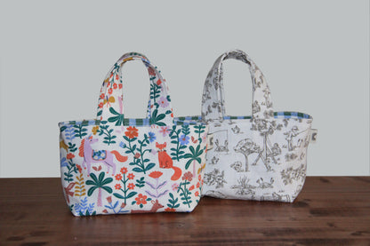 Petit sac enfant - Toile de Jouy